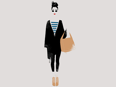 Ennji56 D artdirection beauty chic elegant fashion fashion illustration flatdesign graphic illustrator minimalist style vector vectorillustration ënnji