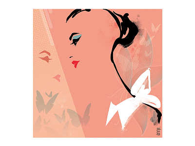 Ennji46 D artdirection beauty chic elegant fashion fashion illustration flatdesign graphic illustrator minimalist style vector vectorillustration ënnji