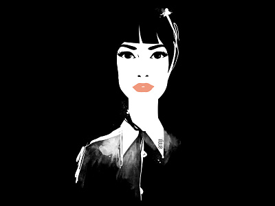 Ennji45 D artdirection beauty chic elegant fashion fashion illustration flatdesign graphic illustrator minimalist portrait style vector vectorillustration ënnji