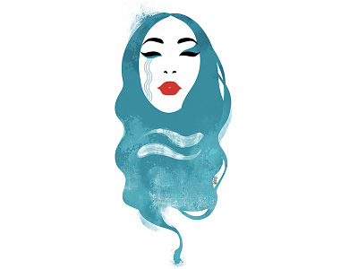 Ennji50 D artdirection beauty chic elegant fashion fashion illustration flatdesign graphic horoscope illustrator minimalist style vector vectorillustration ënnji