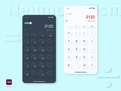 Neumorphism Calculator Design android app design android calculator design app design calculator calculator app design ios calculator design modern calculator design modern design neumorphic design neumorphism new concept new concept design new ui trendy calculator design trendy design ui design uidesign uiux ux design