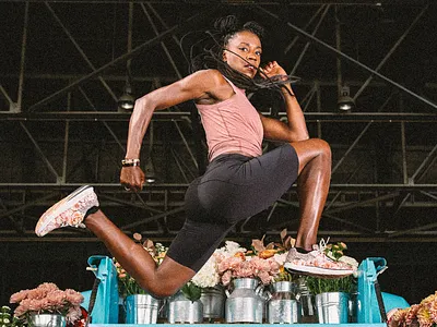 Altra Limited-Edition Shoe Illustration: Maggie Enterrios advertising apparel athlete botanical illustration pattern running surface design typography