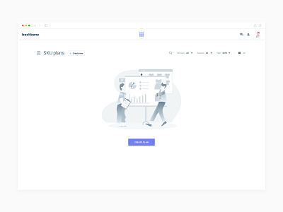 Planning - Blank slate (SaaS Web app) analytics budget budgeting clean dashboard data finance fintech minimal planning prototype retail software ui ui ux user experience designer user interface user interface design ux web app