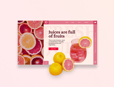 The first juicy screen design ui uidesign uiinspiration ux web webdesign website website design