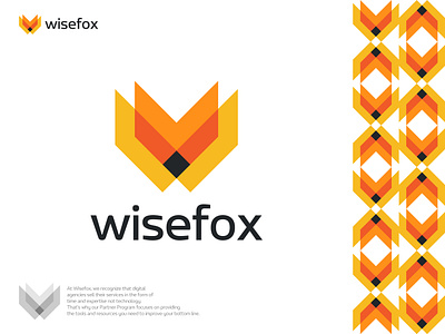 Wisefox Logo Design | W+Fox Logo Concept app logo brand identity branding creative logo flat logo fox fox symbol icon logo logo design logo designer logotype mark minimalist logo modern logo startup logo symbol typography vector w with fox