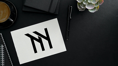 NY Logo | Minimalist monogram logo alphabets brand branding brandmark creative logo idenity letter lettermark logo logo design logonew minimal logo minimalist logo minimalist logo design modern monogram logo ny logo