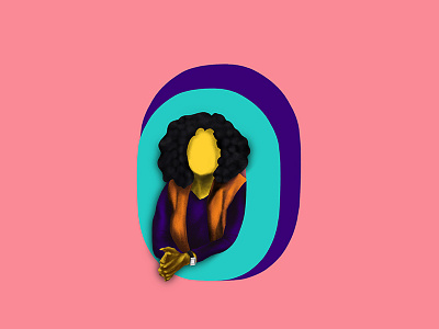 O - 36daysoftype 36daysoftype illustration operah operah women women in illustration