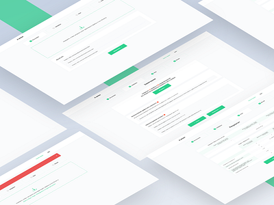 Report generator design figma flat minimal ui ux web wireframe