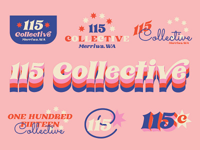 115 Collective Rejected Logo Design austrailia branding branding and identity branding concept branding design cafe logo coffeeshop logo mockup retro vector