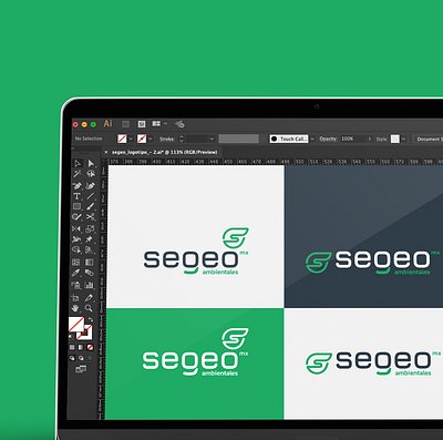 SEGEO Process branding icon letters logo logotipo logotipos logotype typography vector