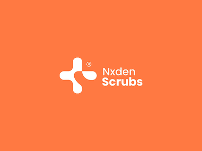 Nexden Scrubs | Logo And Branding Design branding care clinic cross cure doctor health icon logo mark medical patient symbol