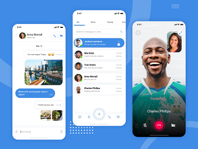 Telegram Redesign concept contest design inspiration modern product redesign sketch telegram ui ux