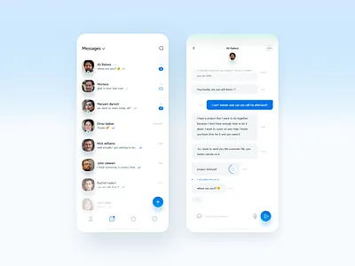 Redesign telegram messenger app app branding challenge clean creative icon icon design illustration inspiration messenger minimal minimalist mobile app design mobile design redesign telegram ui uidesign uxdesign vector