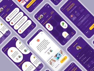 App for couples to spice things up! app bubbles case study couples dark ios sex ui ux