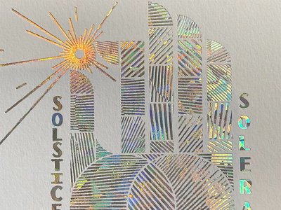 Solstice Solera Whiskey detail alcohol alcohol packaging bottle eclipse foil illustration letterpress package packagedesign packaging solstice sun whiskey whiskey bottle