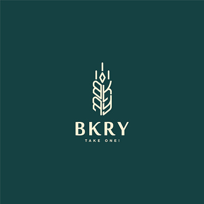 BKRY Pastries bakery logo braed branding design icon illustration logo pastries vector