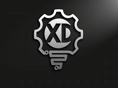 3d XD Logo Design 3d brand brand identity branding creative dailyui design designer dribble shot dribbleartist logo design photoshop technology logo vector vectors
