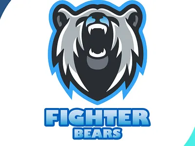 Fighterbears art artistic bear bear logo brand branding design design art esportlogo esports fighter flat icon illustration logo logodesign mascot design team logo vector