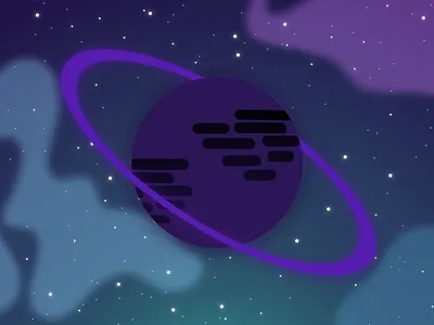 Moonlight animation animation design flat illustration logo animation