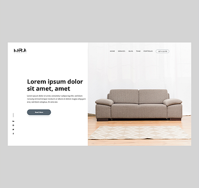 landing page decor deco decor design landing landing page ui uiux ux web