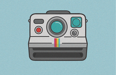 polaroid ai digital illustration digitalart illustration illustrator vector