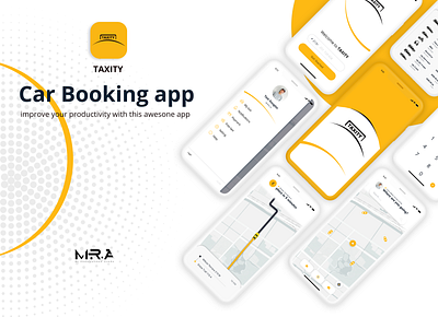 taxity booking app app booking cap car delivery design design app ui uiux