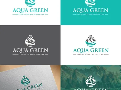 Ocean Forest logo architecturelogo branding businesslogo companylogo forest logo logo logo design logodesign management ocean logo typography