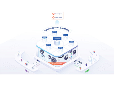 Landscape coloring design digitalart illustrator