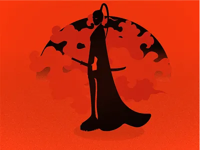 Elektra art art direction artworj design digitalart digitalarts digitaldrawing elektra graphicdesign illustration light mystical ninjas shadows vector