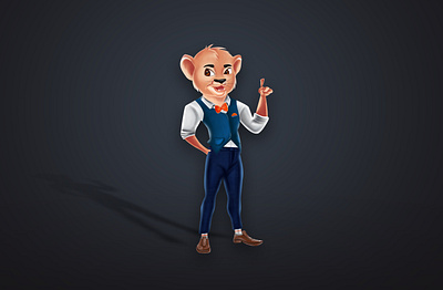 Cool Sher khan - Character Design art art character cartoon cartoon character cartooning character character art character design character design in photoshop characterdesign characters digital art mascot saurabh singh rajput sketch