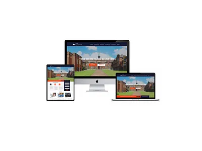 MOCKUP - Web Landing page - Abc University adobe xd assessability creative design elegance finalproduct illustrator imac ipad macpro mockp pantone ui userinterface website websites