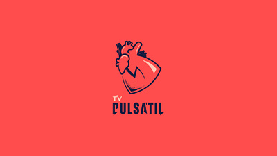 Tv Pulsátil brand brand design logo logo design logo illustration logotype youtube channel youtube logo youtuber youtubers