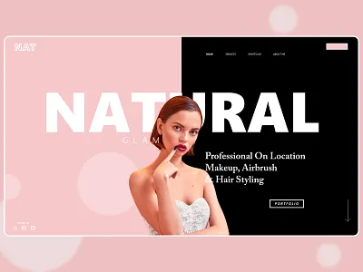 G L A M adobe xd branding design diseño ui uidesign uxdesign uxui web web design website