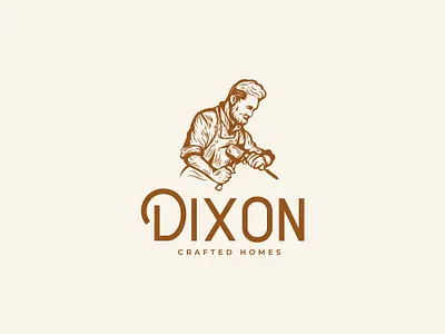 woodwork logo craftsmen retro vintage wood woodworking