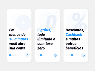 Onboarding app bank banking app blue carousel design dots finance finance business presentation study ui design