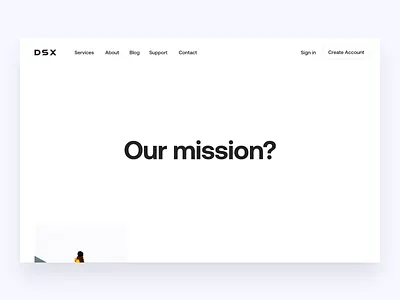 DSX About Page animation crypto exchange fintech minimal minimalistic motion responsive responsive design responsive web design typographic web web design webdesign website website concept website design