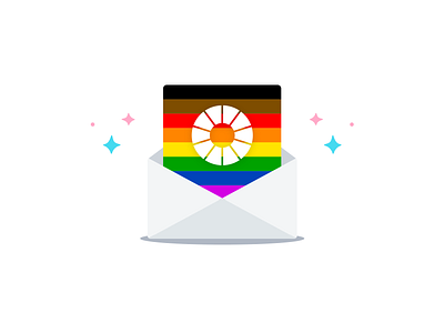 Happy Pride! email love pride rainbow