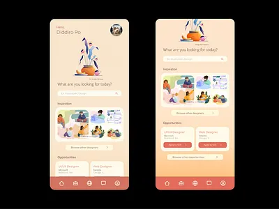DailyUI-03 Landing Page daily 100 challenge dailyui landingpage mobileapp portfolio