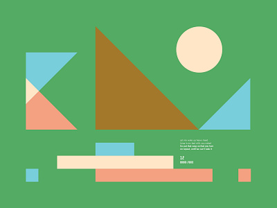 Geometric Mondays color color palette design geometric geometric art geometric illustration geometric mondays geometrical illustration vector