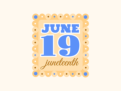 Juneteenth blacklivesmatter branding design graphic design illustration juneteenth logo stamp typography vector visual design