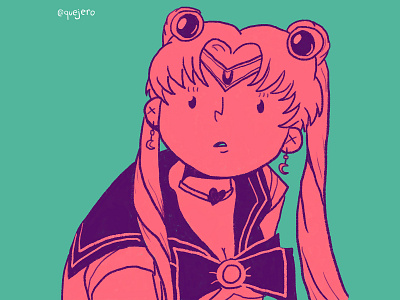 sailor 2 cartoon challenge green meme moon pink sailor sailormoon