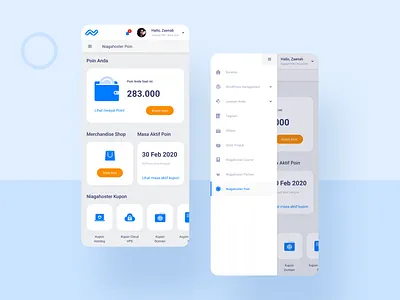 Niagahoster Responsive Website blue dailyui design hosting mobile new zealand point responsive stockholm ui web hosting