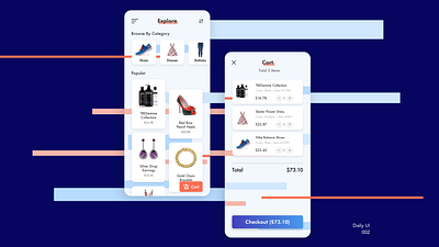 Checkout Page (Daily UI 002) app dailyui dailyuichallenge design figma typography ui ux