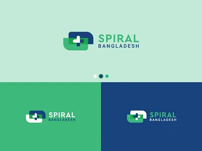 SPIRAL BANGLADESH abstract logo bangladesh brand identity brandidentity branding design healthcare heart identity instruments logo logodesign medical medical care medical logo medicine minimal logo nursing