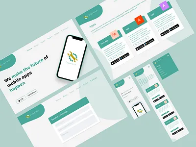 CogWrench - Software company website concept branding design flat logo making of minimal negative space typogaphy ui web website website design workflow