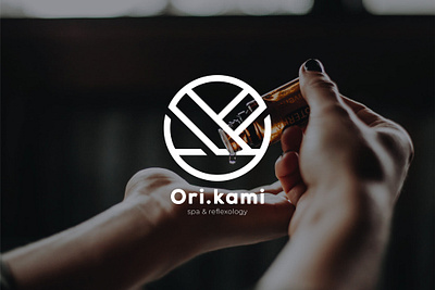 Ori.Kami Spa & Reflexology art direction brand brand design brand identity branding design graphic design graphicdesign identity design japanese japanese culture logo logodesign orikami reflexology visual identity