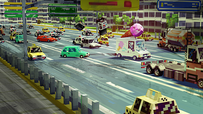 ACAB acab app car concept cool game icecream illustration lowpoly lowpolyart police race videogame