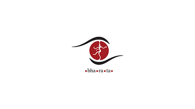 Bharata branding design flat illustration logo minimal