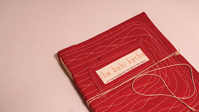 the bahi katha book cover book design layoutdesign print publication design typography