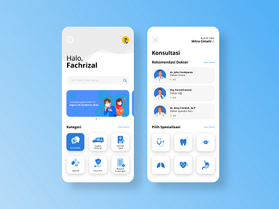 Medical App clinic design doctor exploration health healthcare hospital medical mobile mobile ui ui ui design uiux